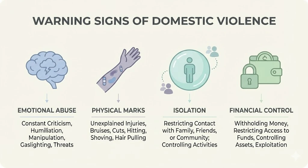 Signs of Domestic Violence Domestic Violence Lawyer