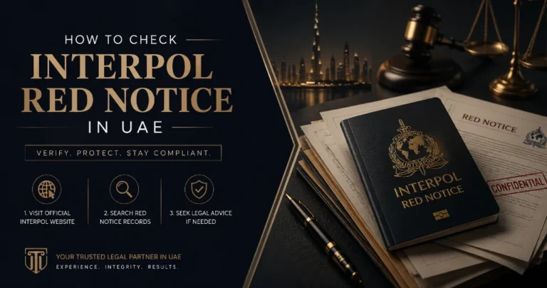 How To Check interpol red notice in uae