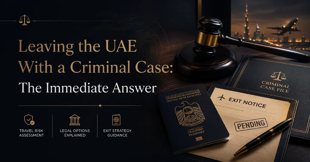 Can You Leave the UAE If You Have a Criminal Case? 3 Travel with a travel ban
