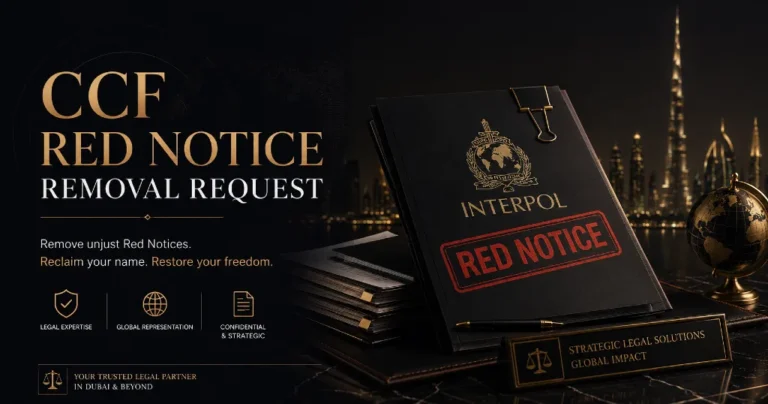 CCF Red Notice Removal Request