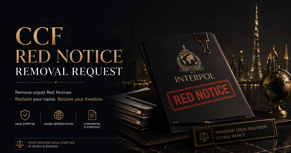 CCF Red Notice Removal Request
