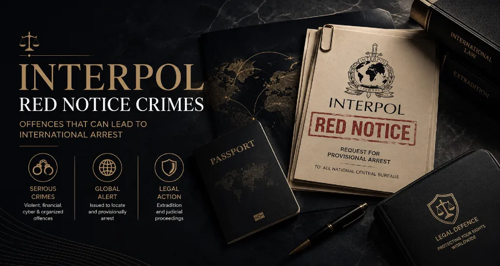 interpol red notice crimes