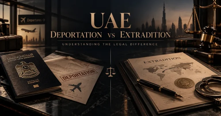 Deportation vs Extradition in the UAE: What Is the Difference? 1 UAE Deportation vs Extradition